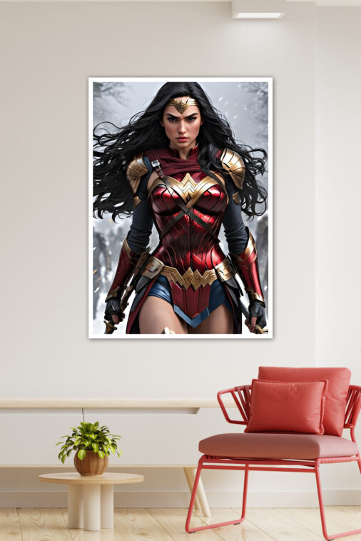 Wonder Woman Warrior Amazon Poster DC Superheroes - Image 3