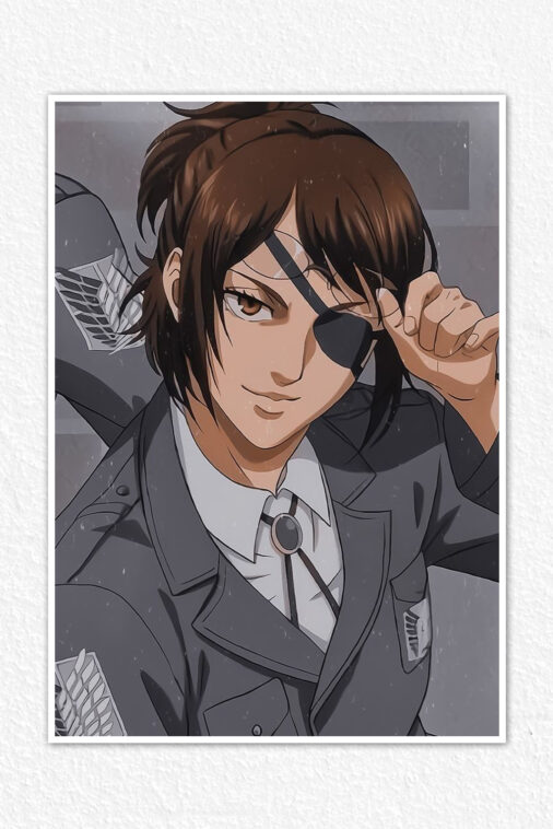Zoe Hange Great Look Anime Poster