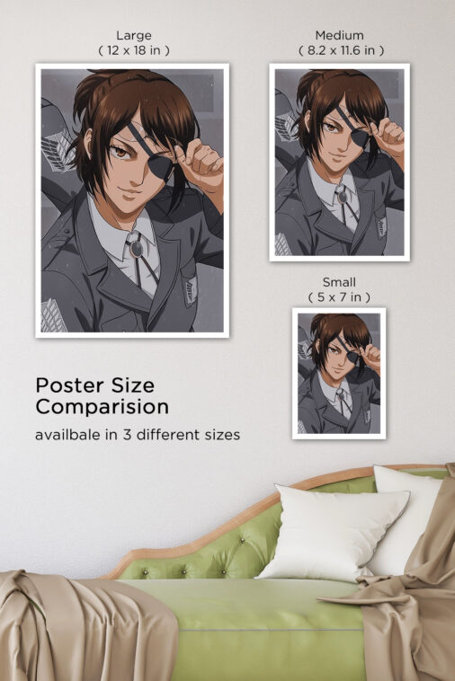 Zoe Hange Great Look Anime Poster - Image 8